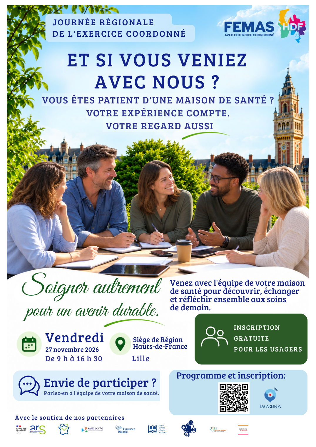Affiche usagers de la Journée régionale 2026